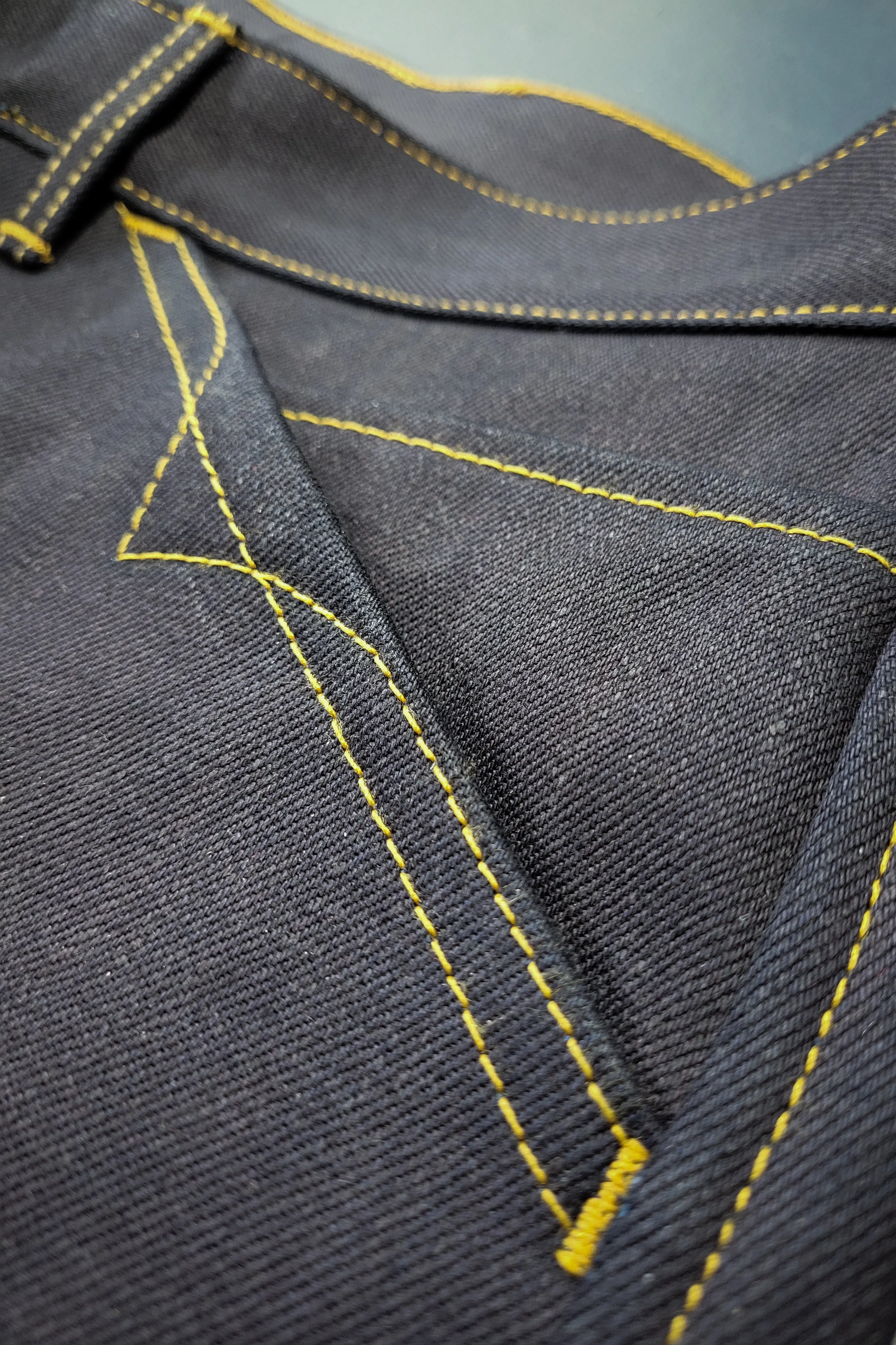 Work Pants - 14oz. Japanese Double Indigo Selvedge Denim