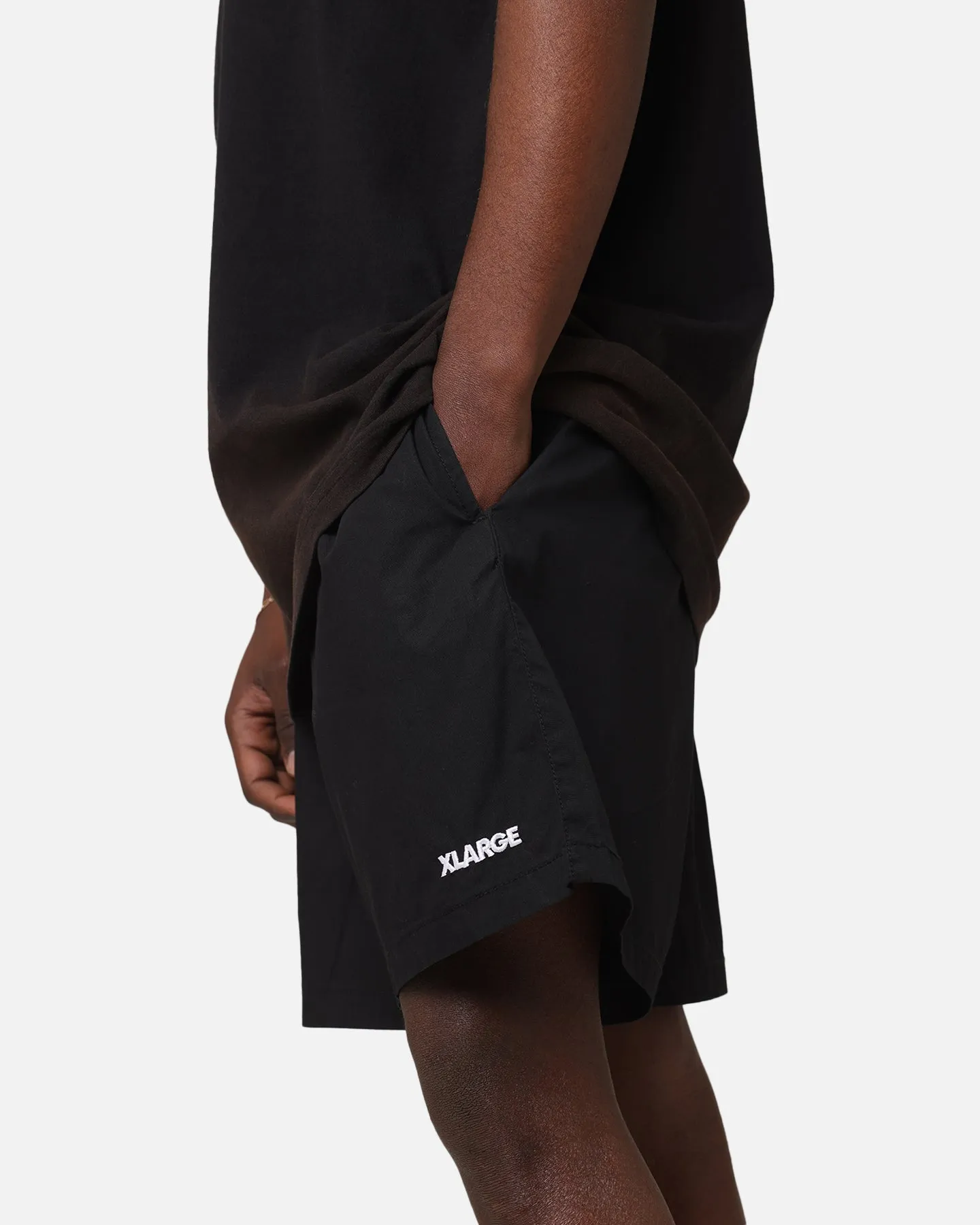 X-Large 91 Stock Beach Shorts Black