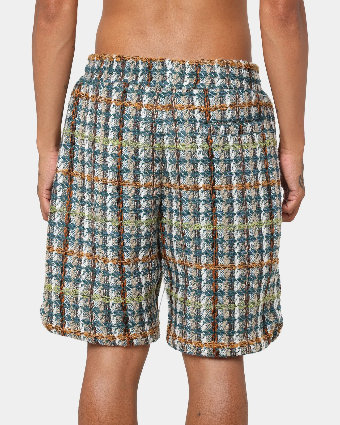 XXIII Tweed Shorts Blue